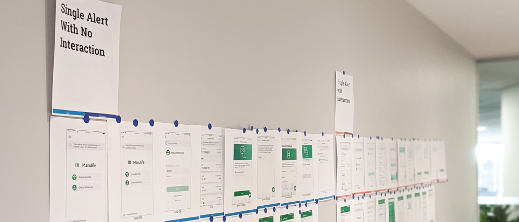 Manulife Mobile design brief and team alignment artifact